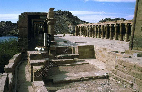 West & East Collonades, Philae, Agilkia Island, Aswan